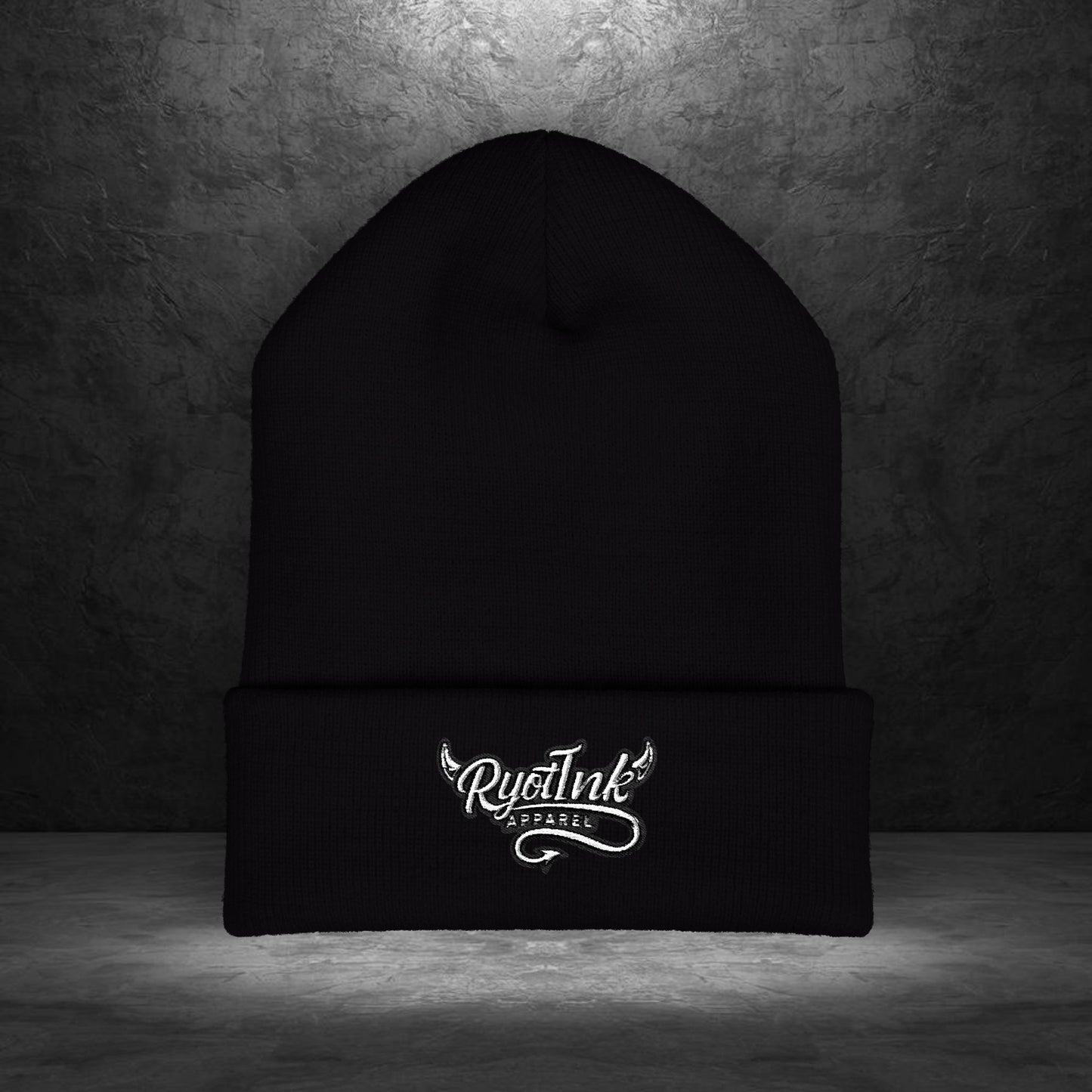 Ryot Ink Horned Logo Beanie