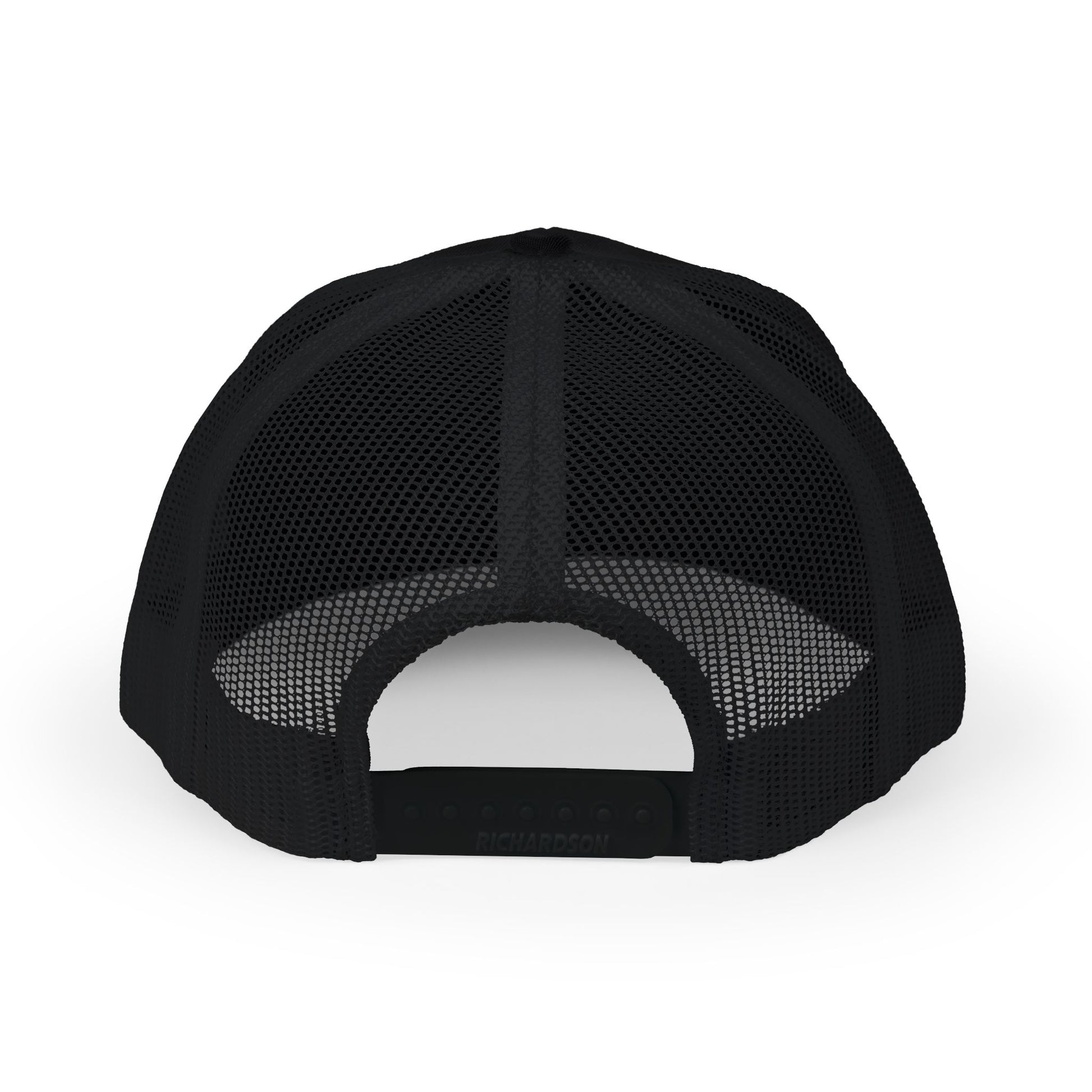 Coffin Embroidered Trucker Hat by Ryot Ink Apparel - side product view