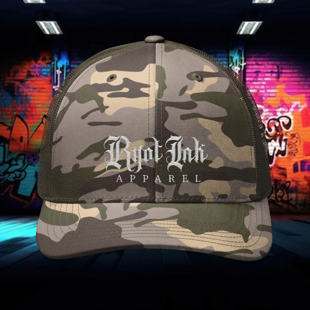 Ryot Ink “Logo” Camouflage Snapback
