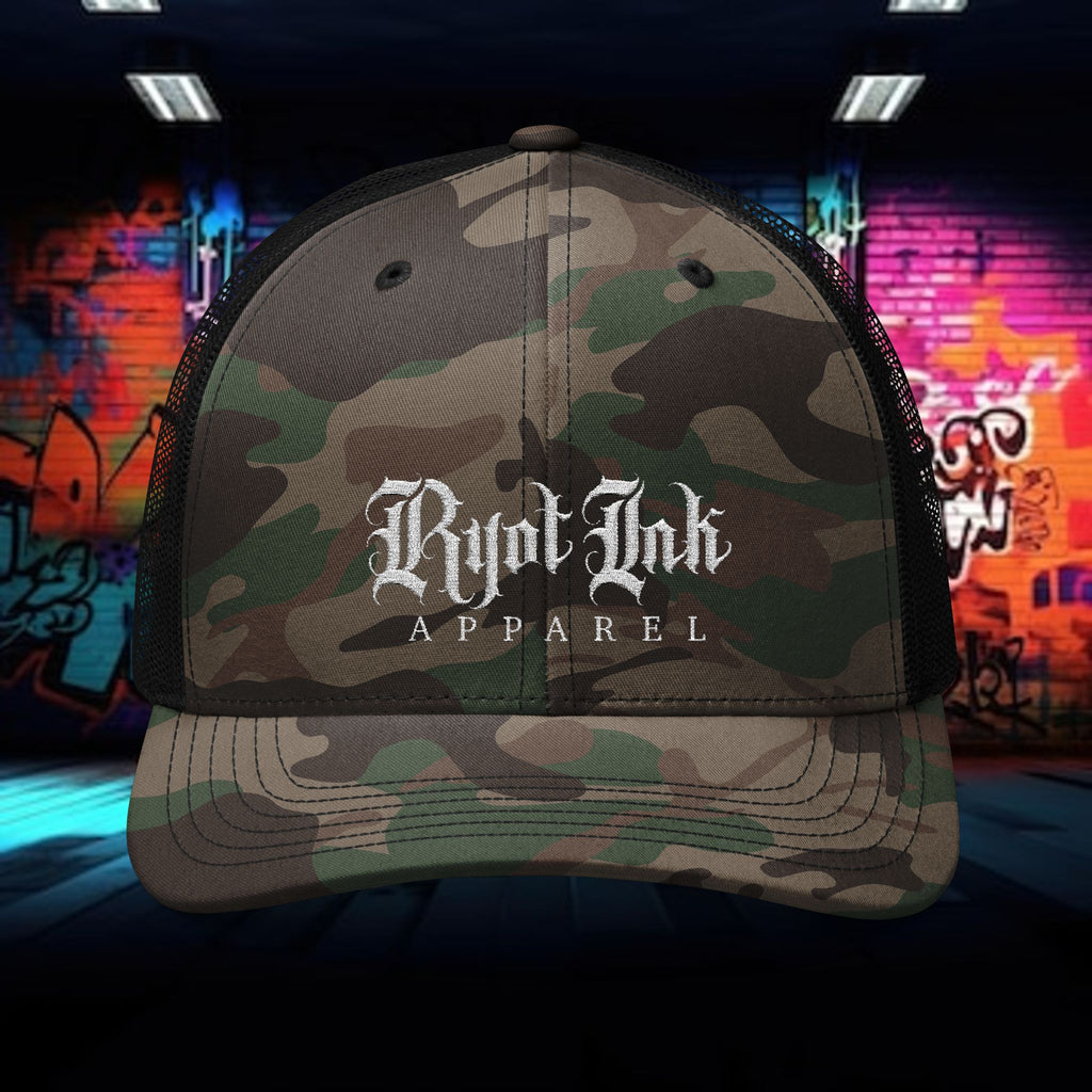 Ryot Ink “Logo” Camouflage Snapback